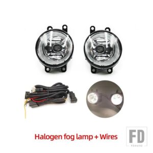 トヨタ RAV4 RAV 4 2019-22 用 イエローウィンカーインジケーターライト バンパーフォグランプ LED デイタイムランニングライト DRL - Halogen fog wires