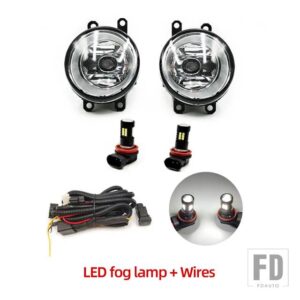 トヨタ RAV4 RAV 4 2019-22 用 イエローウィンカーインジケーターライト バンパーフォグランプ LED デイタイムランニングライト DRL - LED fog wires