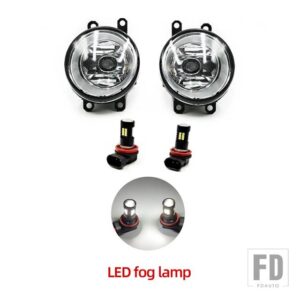 トヨタ RAV4 RAV 4 2019-22 用 イエローウィンカーインジケーターライト バンパーフォグランプ LED デイタイムランニングライト DRL - Only LED Fog