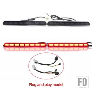 ホンダ CR-V CRV 2023 2024用 LEDリアフォグランプ バンパーブレーキライトリフレクター ウィンカーインジケーター - Smok A Plug and Play