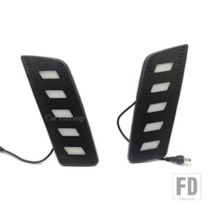 フォード レンジャー 2012 2013 2014 LED デイタイムランニングライト DRL デイライト フロントグリルランプ カーアクセサリー フォグランプ 1 - Model B