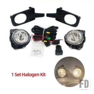 フォード レンジャー 2006 2007 2008用 LEDフォグランプ 1セット ハロゲンフォグランプ 電球 自動車用 ライトアセンブリ H11 12V 配線キット付 - Halogen Kit