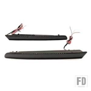 フォード 自動車用 LEDリアバンパーリフレクターライト エクスプローラー 2011-15 テールブレーキフォグランプ 自動車アクセサリー - Smoke cover