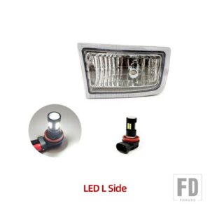 トヨタ ランドクルーザー プラド FJ90 LC90 1996-2002 ヘッドライト LED フォグランプ - LED Left side
