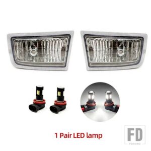 トヨタ ランドクルーザー プラド FJ90 LC90 1996-2002 ヘッドライト LED フォグランプ - LED Pair fog