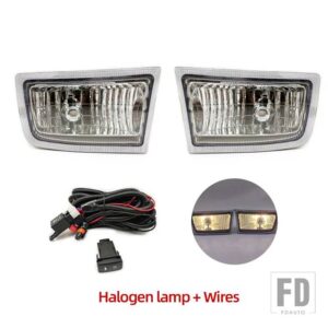 トヨタ ランドクルーザー プラド FJ90 LC90 1996-2002 ヘッドライト LED フォグランプ - Halogen full set