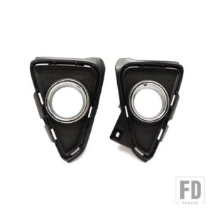 トヨタ 自動車用 LEDフォグランプ RAV4 2016 2017 2018 ヘッドライト フォグランプ ケーブル スイッチ グリル カバー ハロゲン フォグランプ フ - Pair covers