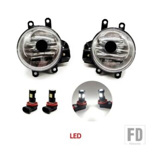 トヨタ 自動車用 LEDフォグランプ RAV4 2016 2017 2018 ヘッドライト フォグランプ ケーブル スイッチ グリル カバー ハロゲン フォグランプ フ - LED lamp