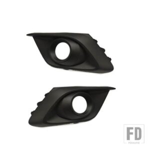 マツダ フロントバンパーフォグライトランプカバーフード3アクセラ2014 2015 2016フォグランプグリルカバーHOPING AUTOフードヘッドライト - Model B L and R