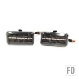 ゴルフ2 ゴルフ3 ジェッタA2 A3 パサートB3 ヴェントA3 セアトイビサMK2用 ウィンカー ウィンカーランプ ダイナミックアロー サイドマーカーラ - Clear Shell