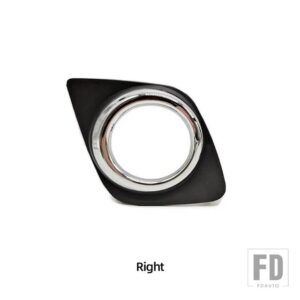 トヨタ LEDフォグランプ RAV4 2009-12 ヘッドライト フォグランプ ケーブル スイッチ グリル カバー ハロゲン フォグランプ フレーム - Only right cover