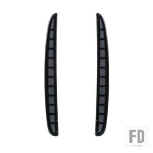 ホンダ シビック タイプR 2016-20 LED リアバンパー フォグランプ ブレーキライト ダイナミック ウィンカー リフレクター 1セット - Smoke B 3 Functions