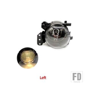 BMW E60 E90 E46 E63 E61 323I 325I 525I用フォグランプ ヘッドライト LEDフォグランプ ハロゲンフォグランプ アクセサリー アセンブリ - Only Halogen L side