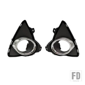 トヨタ 自動車用 LEDフロントバンパーフォグランプフォグランプ オーリス2014 2015ハーネス配線カバーグリルハロゲンエンジェルアイDRL - Only covers