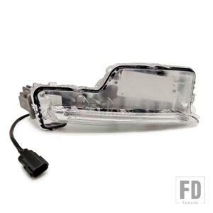 ボルボ 自動車用 フロントバンパー LED DRL フォグランプ アクセサリー デイタイムランニングライト S60 2014-18 フォグランプ - Only R side