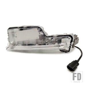 ボルボ 自動車用 フロントバンパー LED DRL フォグランプ アクセサリー デイタイムランニングライト S60 2014-18 フォグランプ - Only L side