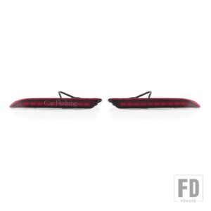ホンダ 自動車用 LEDリアバンパーランプ ブレーキライトリフレクター シティセダン 23-24 ジャズ フィット 10-13 CRZ CRV アキュラ TSX オデッ - Red Cover