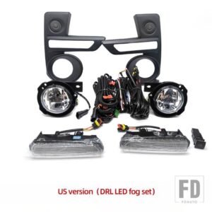 トヨタ ライズ 2020 2021 2022 LED デイタイムランニングライト フォグランプ DRL ドライビングフォグランプ ウィンカー ワイヤースイッチ付き - US model Fog set