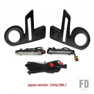 トヨタ ライズ 2020 2021 2022 LED デイタイムランニングライト フォグランプ DRL ドライビングフォグランプ ウィンカー ワイヤースイッチ付き - Japan model Only DRL