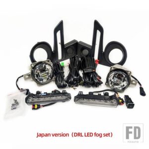 トヨタ ライズ 2020 2021 2022 LED デイタイムランニングライト フォグランプ DRL ドライビングフォグランプ ウィンカー ワイヤースイッチ付き - Japan model Fog set