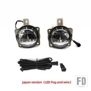トヨタ ライズ 2020 2021 2022 LED デイタイムランニングライト フォグランプ DRL ドライビングフォグランプ ウィンカー ワイヤースイッチ付き - Japan model Fog wire