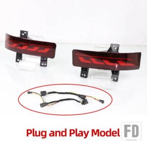 ホンダ CRV CR-V 2020 2021 2022 LEDリアバンパーライトリアフォグランプブレーキライトダイナミックウィンカー用リフレクター2個 - Plug and play B