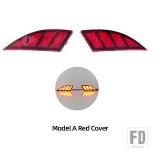 レクサス RX300 RX350 RX450H 2020 2021 2022 用 LED ライト リアバンパーリフレクター ウィンカー ブレーキライト フォグランプ - Red Model A
