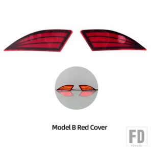 レクサス RX300 RX350 RX450H 2020 2021 2022 用 LED ライト リアバンパーリフレクター ウィンカー ブレーキライト フォグランプ - Red Model B