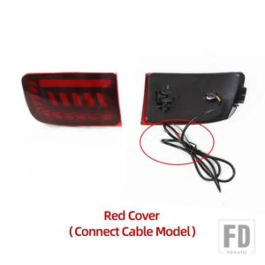 トヨタ ランドクルーザー プラド LC120 FJ120 120 4RUNNER 2003-09用 LEDリアライト リフレクターブレーキランプ - Connect cable Red B