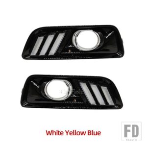 シボレー 2PCS LED DRL デイタイムランニングライト マリブ 2011-15 フォグランプホール ウィンカー付き - Only DRL4