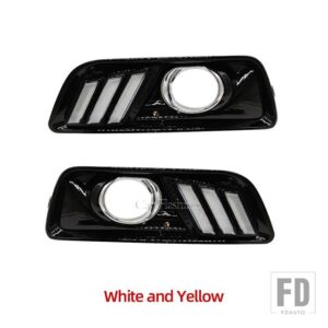 シボレー 2PCS LED DRL デイタイムランニングライト マリブ 2011-15 フォグランプホール ウィンカー付き - Only DRL3