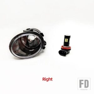 BMW E46 3シリーズ 2001-2005 M3 1999-2002 E39 M5 用バンパーフォグランプ アクセサリー - LED Only R side