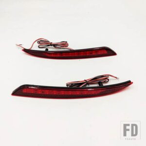 フォード モンデオ フュージョン 2013-18 LED バンパーライト リアフォグランプ ブレーキライト ウィンカー用リフレクター 2個 - 2 Functions