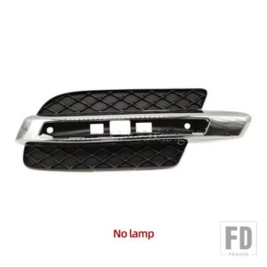 メルセデスベンツ X164 GL320 GL350 GL450 GL550 DRL フォグランプ フロントバンパー LED デイタイムランニングライト フォグランプカバー - Only R cover