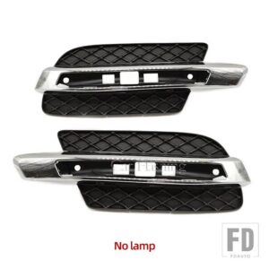 メルセデスベンツ X164 GL320 GL350 GL450 GL550 DRL フォグランプ フロントバンパー LED デイタイムランニングライト フォグランプカバー - L and R cover