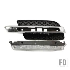 メルセデスベンツ X164 GL320 GL350 GL450 GL550 DRL フォグランプ フロントバンパー LED デイタイムランニングライト フォグランプカバー - L lamp cover