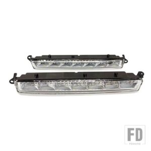 メルセデスベンツ X164 GL320 GL350 GL450 GL550 DRL フォグランプ フロントバンパー LED デイタイムランニングライト フォグランプカバー - L and R lamp