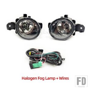 日産 フォグランプ LEDフォグランプ セントラ キャシュカイ J10 エクストレイル T31 T30 プリメーラ ティアナ アルティマ マキシマ アルメーラ - Halogen and wires