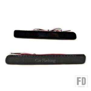 ランドローバー ディスカバリー 3 4 L320 フェイスリフト テールランプ用 LED リアバンパーリフレクターライト カードライビングブレーキフォグ - Smoke cover