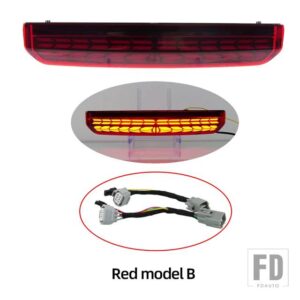 トヨタ アルファード ヴェルファイア 40系 LEDサードブレーキライト サードテールストップランプ ハイマウントストップウィンカーランプ - Red Model B