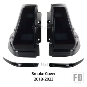 トヨタ ランドクルーザー プラド LC120 LC150 2003-2023 用 リアテールライト ウィンカーライト パーキングブレーキランプ ドライビングライト - 2018-2023 Smoke