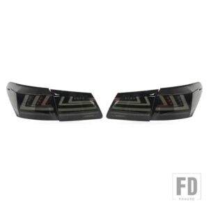 レクサス ES350 ES240 2006-2012 LED DRL ブレーキ リバース ストップランプ 自動車アクセサリー リアライト - Smoke cover