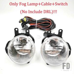 トヨタ カー点滅 1ペア DRL カローラ 2014 2015 2016 デイライト車 LED DRL デイタイムランニングライト白フォグヘッドランプカバー