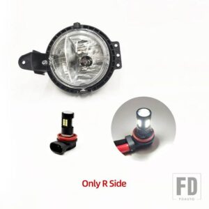 MINI R55 R56 R57 R58 R59 COOPER CLUBVAN CLUBMAN ROADSTER COUNTRYMAN用LEDフォグランプドライビングフォグランプフォグライトヘッドライト - Only R side3