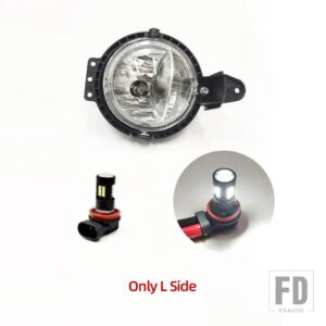 MINI R55 R56 R57 R58 R59 COOPER CLUBVAN CLUBMAN ROADSTER COUNTRYMAN用LEDフォグランプドライビングフォグランプフォグライトヘッドライト - Only L side2