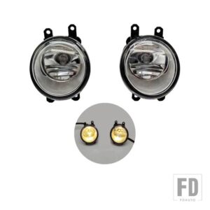 トヨタ 自動車用 LED DRLフォグランプ カローラ アルティス/L/LE/LE ECO USモデル 2014 2015 2016 ハーネス配線カバー エンジェルアイ - Only halogen fog