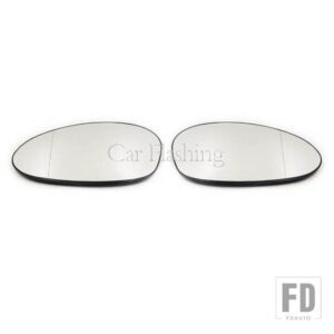 BMW E90用ミラー加熱サイドミラーガラスバックミラーE92 E91 E93 E82 E88 E86 E85 Z4用51167157247 51167157246 - White L and R