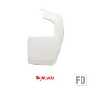 バックミラーサイドミラーカバートリムキャップ FORD TRANSIT CUSTOM V362 TOURNEO CUSTOM 2014-2023 サイドミラーケースアクセサリー - White Right side