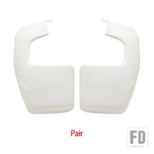 バックミラーサイドミラーカバートリムキャップ FORD TRANSIT CUSTOM V362 TOURNEO CUSTOM 2014-2023 サイドミラーケースアクセサリー - White Pair