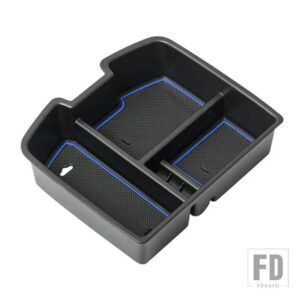 GMC SIERRA 1500/2500/3500/YUKON/YUKON XLCHEVY SILVERADO /AVALANCHE/SUBURBANアクセサリー用自動車用 アームレスト収納ボックストレイ - Blue